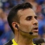 Referee Piero Maza Gomez