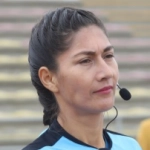 Referee Elizabeth Tintaya Benites