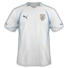 Uruguay Second Jersey World Cup 2010