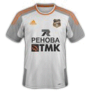 Ural Ekaterinburg Second Jersey Russian Premier League 2013/2014