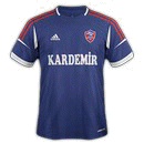 Kardemir Karabükspor Third Jersey Turkish Super Lig 2014/2015