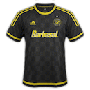 Columbus Crew Second Jersey Major League Soccer 2015