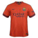 Barcelona Atlètic Second Jersey Segunda División 2014/2015