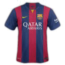 Barcelona Atlètic Jersey Segunda División 2014/2015