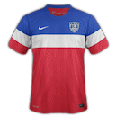 USA Second Jersey World Cup 2014