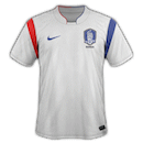 South Korea Second Jersey World Cup 2014