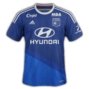 Olympique Lyonnais Second Jersey Ligue 1 2014/2015