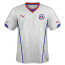 Chile Second Jersey World Cup 2014