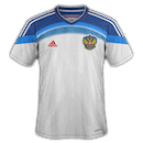 Russia Second Jersey World Cup 2014