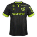 FC Nantes Second Jersey Ligue 1 2014/2015