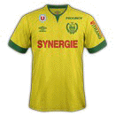 FC Nantes Jersey Ligue 1 2014/2015