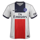 Paris Saint-Germain FC Second Jersey Ligue 1 2013/2014