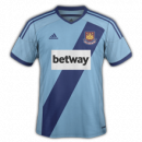 West Ham United Second Jersey FA Premier League 2014/2015