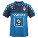 Chamois Niortais FC Jersey Ligue 2 2016/2017