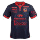 Gazélec Ajaccio Second Jersey Ligue 1 2015/2016