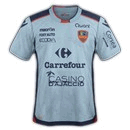 Gazélec Ajaccio Second Jersey Ligue 2 2017/2018