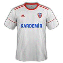 Kardemir Karabükspor Third Jersey Turkish Super Lig 2017/2018