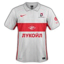 Spartak Moscow Second Jersey Russian Premier League 2015/2016