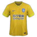 Jiangsu FC Second Jersey Chinese Super League 2015