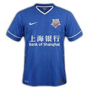 Shanghai Shenxin Second Jersey Chinese Super League 2015