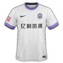 Tianjin Jinmen Tiger Jersey Chinese Super League 2016