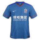 Shanghai Shenhua Jersey Chinese Super League 2015