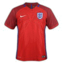England Second Jersey Euro 2016