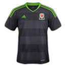 Wales Second Jersey Euro 2016