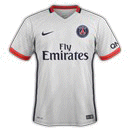 Paris Saint-Germain FC Second Jersey Ligue 1 2015/2016