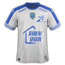 ES Troyes AC Second Jersey Ligue 2 2016/2017