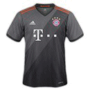 Bayern München Third Jersey Bundesliga 2016/2017