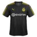 Borussia Dortmund Second Jersey Bundesliga 2017/2018