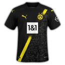 Borussia Dortmund Second Jersey Bundesliga 2020/2021