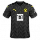 Borussia Dortmund Second Jersey Bundesliga 2021/2022