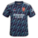 Arsenal Third Jersey FA Premier League 2021/2022