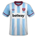 West Ham United Second Jersey FA Premier League 2021/2022