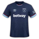 West Ham United Third Jersey FA Premier League 2021/2022