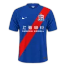 Shanghai Shenhua Jersey Chinese Super League 2022