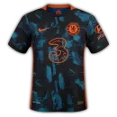 Chelsea Third Jersey FA Premier League 2021/2022