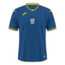 Ukraine Second Jersey Euro 2024