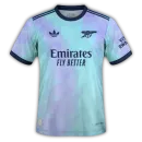 Arsenal Third Jersey FA Premier League 2024/2025