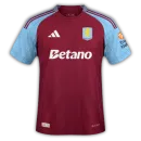 Aston Villa Jersey FA Premier League 2024/2025