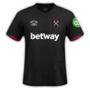 West Ham United Second Jersey FA Premier League 2024/2025