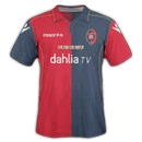 Cagliari Jersey Serie A 2010/2011