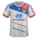 Olympique Lyonnais Jersey Ligue 1 2012/2013