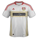 Bayer Leverkusen Second Jersey Bundesliga 2012/2013