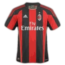 AC Milan Jersey Serie A 2010/2011