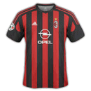 AC Milan Jersey Serie A 2002/2003
